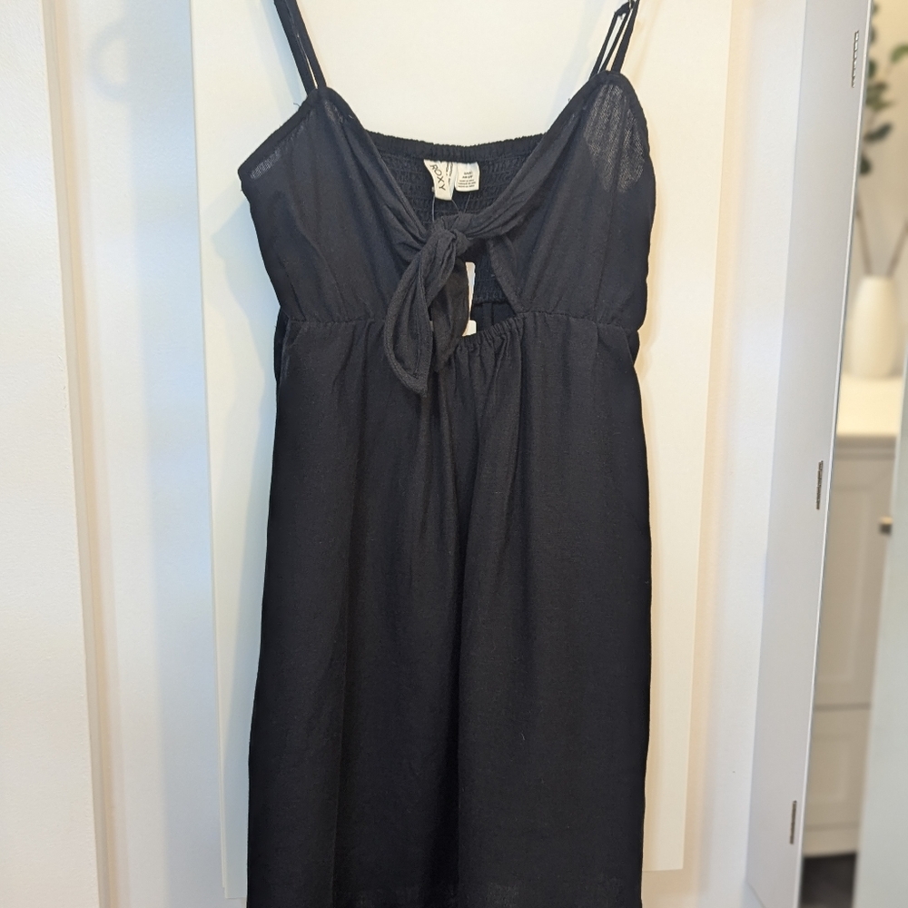 Roxy Black Moonlite tide sundress